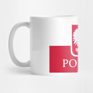 Polska Poland Polish Flag Mug